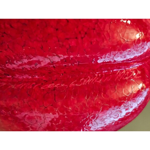 Kosta Boda Fruitteria 99022 Blown Glass Red Pepper Gunnel Sahlin Signed EUC - Picture 10 of 10